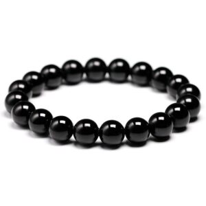 Black Tourmaline Crystal Bracelet