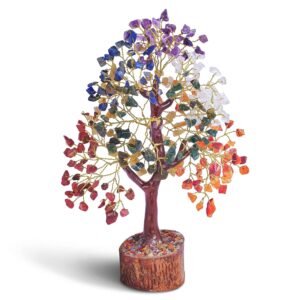 Seven Chakra Crystal Tree