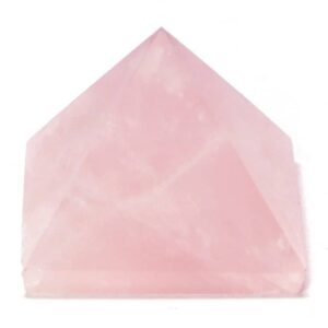 Rose Quartz Crystal Pyramid